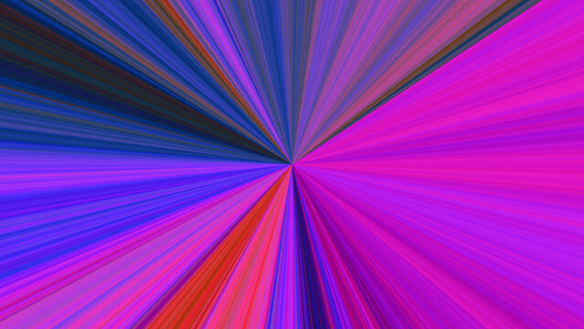 Soft Pastel Pink and Emerald Linear Sunburst - 8K 300DPI