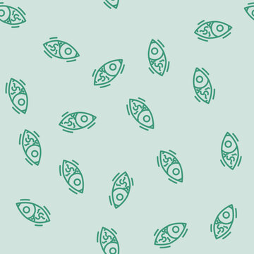 human body worm parasite line seamless pattern human body worm parasite thin line illustration