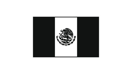 Mexico Flag Emblem © badrun