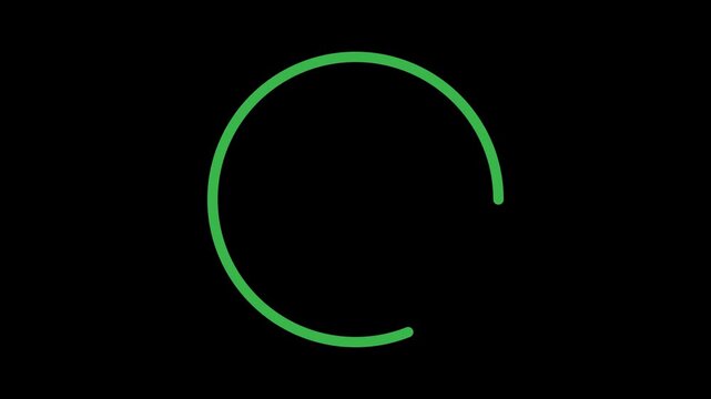 White checkmark icon inside a green circle button graphic on black background. Validated approval sign.