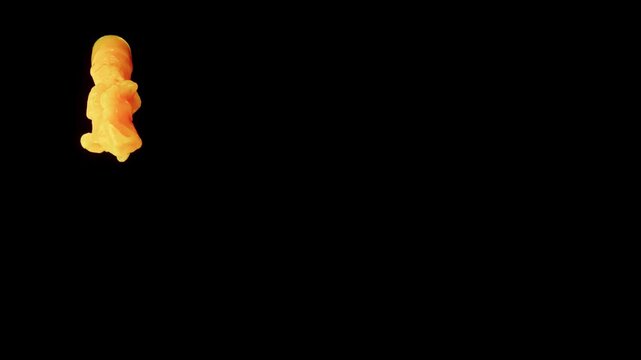 Yellow orange splash juice liquid fresh bg super slow motion 000 FPS 4k
