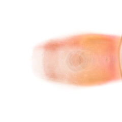 Fototapeta premium Soft, dreamy light leak effect with subtle gradient and swirling center on transparent background for artistic and creative design projects