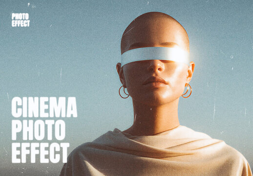 Cinematic Photo Effect For Poster And Social Media Design