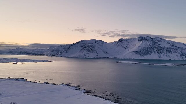Lofoten Norway Gims&oslash;ya Hovsund