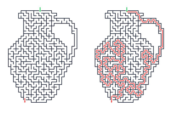 maze puzzle printable