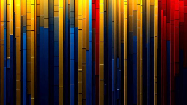 Digital technology color stripe pixel art abstract pattern background