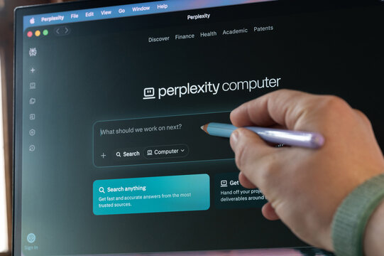 Creating project in Perplexity AI app