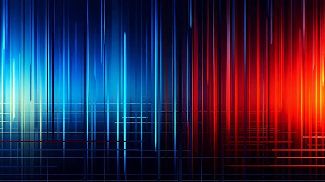 Digital technology color stripe pixel art abstract pattern background