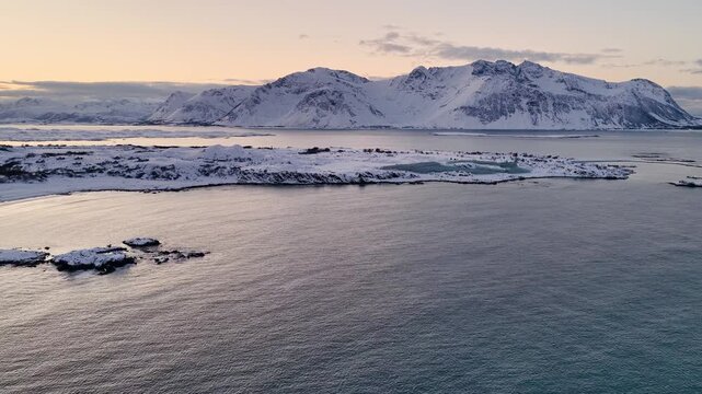 Lofoten Norway Gims&oslash;ya Hovsund