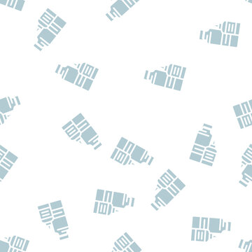 gel for better conduction stimulator glyph vector seamless pattern. gel for better conduction stimulator signthin illustration