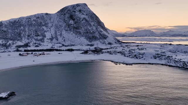 Lofoten Norway Gims&oslash;ya Hovsund