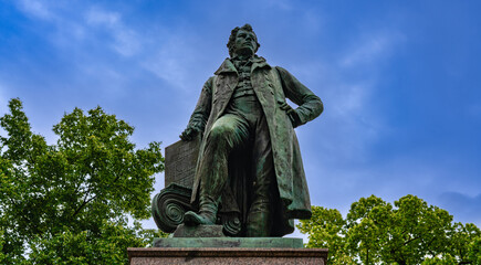 Obraz premium Schinkel-Denkmal in Neuruppin