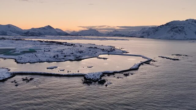 Lofoten Norway Gims&oslash;ya Hovsund