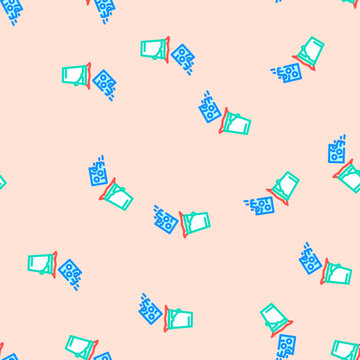 discarded medicine packaging vector seamless pattern discarded medicine packaging sign illustration