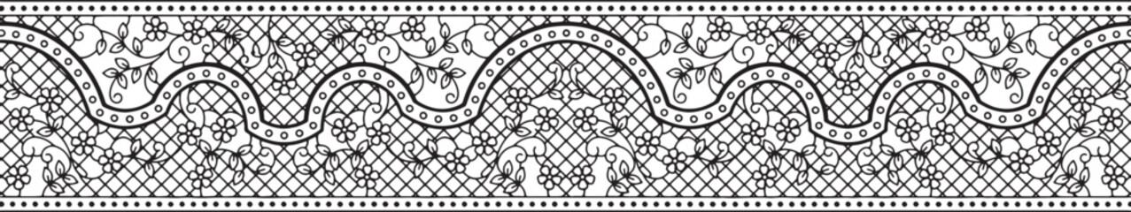 Abstract metal texture background with vintage floral ornamental seamless pattern design illustration wallpaper © RazuAhmed