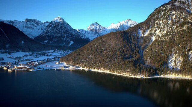High Quality Drone Footage of Lake Achensee in ProRes Raw shot on Inspire 3