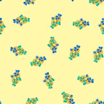 nearest neighbors knn algorithm isometric seamless pattern. nearest neighbors knn algorithm sign illustration
