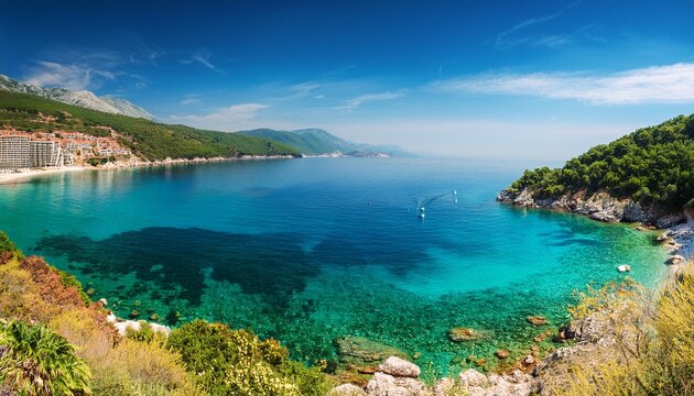 bay near jaz beach near budva