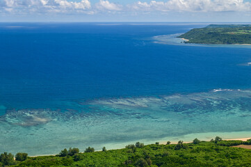 Obraz premium 宮古島のとても美しい海の風景A very beautiful seascape of Okinawa