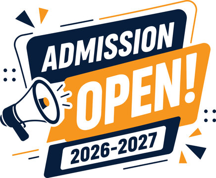 Admission open announcement for 2026-2027 and Back to School 2026, School Admission, Back to School, Back to School logo, Back to School Advertisement Template, School Admission Flyers