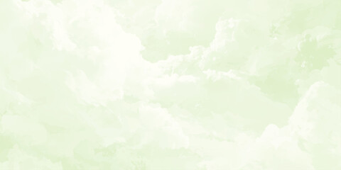 Fototapeta premium Soft green cloudy abstract vector background texture for design