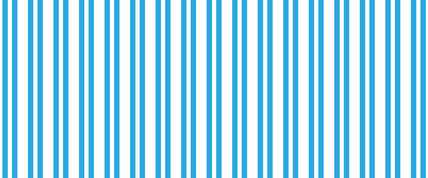 Blue and white vertical stripes seamless pattern background vector