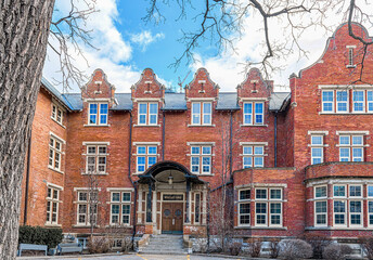 Naklejka premium Facade of colonial building, Toronto, Canada