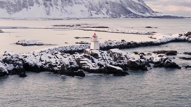 Lofoten Norway Gims&oslash;ya Hovsund