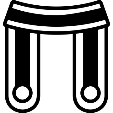 graduation shawl icon