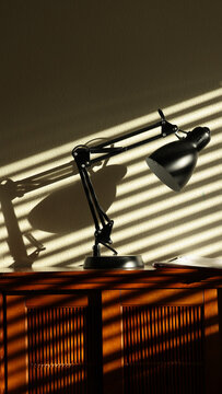 Lamp on a Table