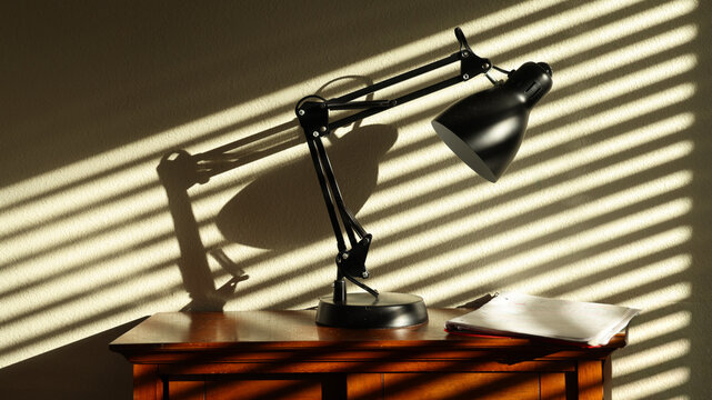 Lamp on a Table