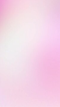 Minimalist soft white and pink vertical gradient background loop. Clean elegant design for commercial beauty brand advertising, vertical slideshow overlays, and aesthetic smartphone screen savers