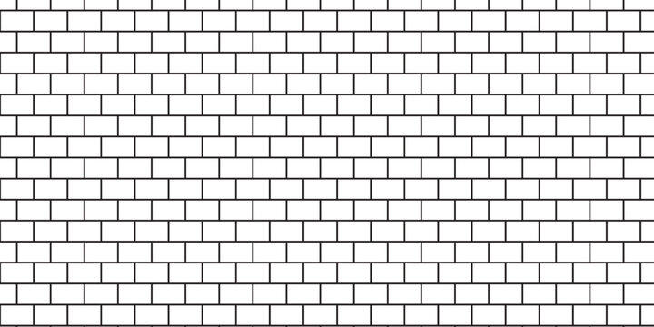 Urban abstract pavement floor and wall white structure brick wall row wallpaper texture design.