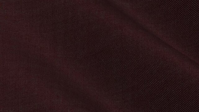 Premium Burgundy Wine Twill Stretch Wool Fabric cascading in sleek flexible waves of deep red color and elegant diagonal executive suit texture