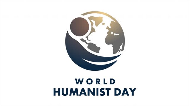 humanist world day man hugs planet