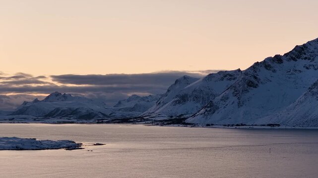 Lofoten Norway Gims&oslash;ya Hovsund
