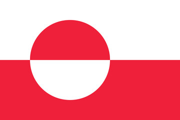 Greenland flag design symbolism vector © Rawpixel.com