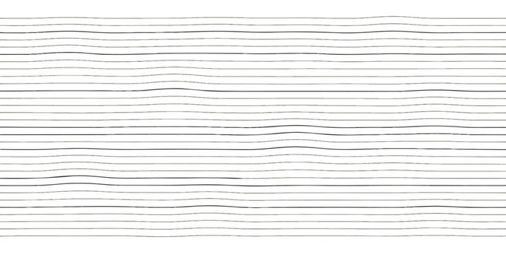 Abstract horizontal black lines pattern with glitch effect on a simple backdrop