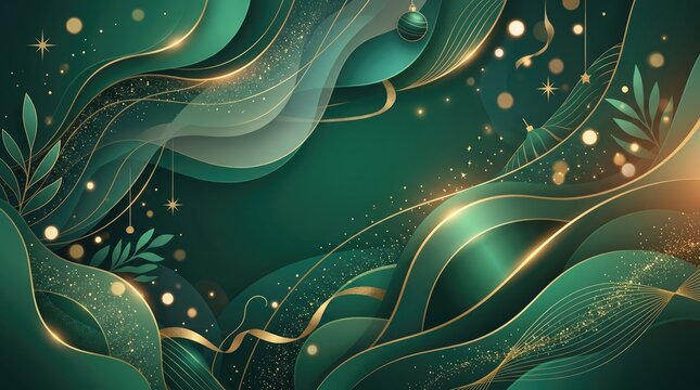 Merry Christmas Day 2026 abstract Background Abstract cosmic galaxy background with glowing lines and stars