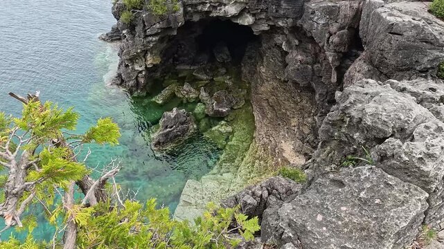 The Grotto in Bruce Peninsula National Park.