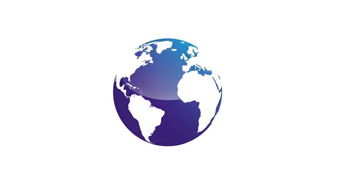 Globe Earth Planet World Map Symbol.