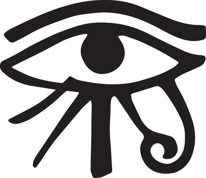 Mystical Illuminati Eye Geometric Emblem Design