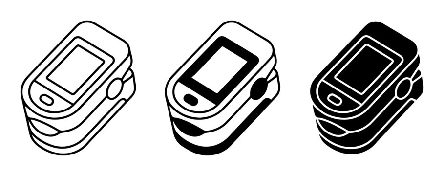 3 Mobile Phone icons, payment terminal, credit card reader, outline solid styles, UI and web interface design