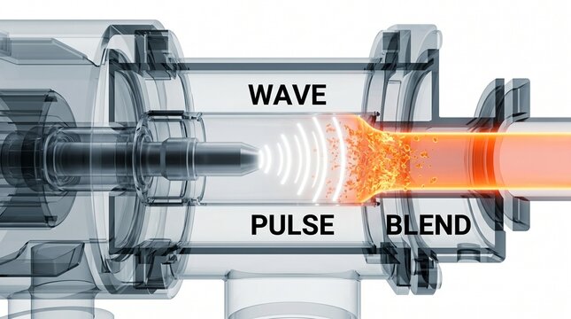 Creative Laser technology, pulse wave blend, industrial equipment, medical device, machinery 2k