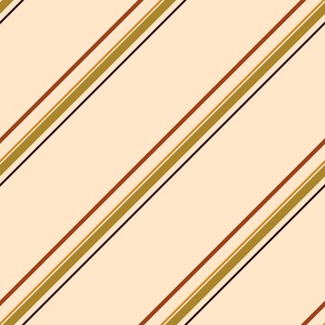 Retro diagonal stripe seamless pattern, 70s warm minimalist stripe procreate digital illustration