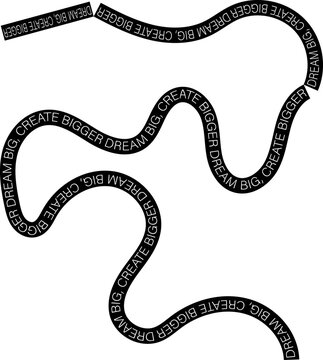 Special day of canada black ribbon with inspirational text on canada day