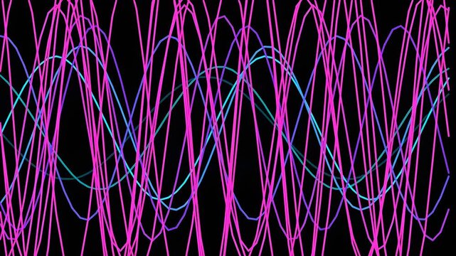 Digital Rain abstract motion background cinematic seamless loop