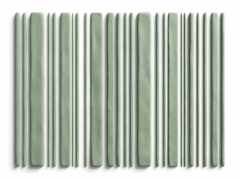 Black and white barcode design for retail products