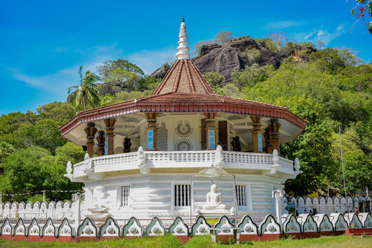 Dimbulagala Raja Maha Viharaya (Dimbulagala Aranya Senasanaya, Dimbulagala Forest Monastery),  Dimbulagala, Polonnaruwa, Sri Lanka.