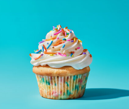Funfetti cupcake